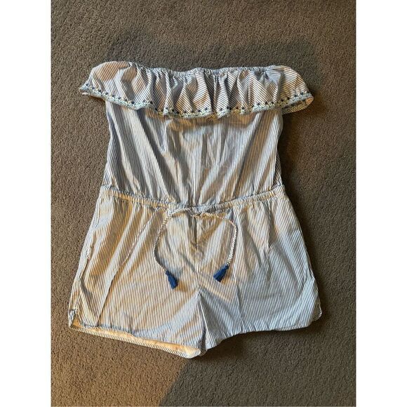 Vineyard Vines Off Shoulder Romper - Picture 1 of 6